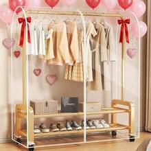 1 pieza Bolsa transparente para ropa, Funda protectora de ropa impermeable y multifuncional, Para colgar o colocar en el piso, Plegable y lavable, Adecuada para trajes, abrigos, vestidos, pantalones, ropa de invierno para mujer, Mantiene la ropa limpia, Excelente para el Día de San Valentín, Pascua - Multicolor - Ver 2