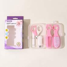 6pcs Baby Care Set,Baby Nail Clippers,Nail File Care Set,Nursery Essential Gift Set,Ideal Gift For Baby Shower,Birthday Party,Best Gift For New Parent - Multicolor - View 1
