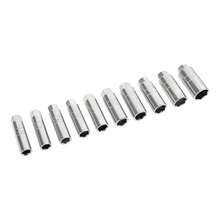 SHIOUCY 50-Piece Shock Absorber Tool Set, Car Shock Absorber Nut Disassembly Tool, Car Shock Absorber Disassembly Tool Set - Blue, Silver - View 10