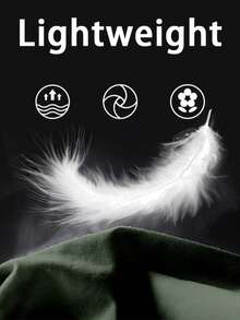 Quần cargo nam nhẹ, kiểu dáng thường ngày, màu trơn, dễ phối đồ với dây rút ở eo và túi nắp, thích hợp mặc ngoài trời, mùa xuân/hè. - xanh quân đội - Xem 5