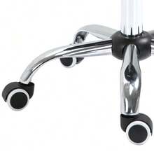 Saddle Stool, Work Stool, Swivel Chair, Height Adjustable, Padded In Black, Ideal For Cosmetics And The Office - 黑色 - 查看 8