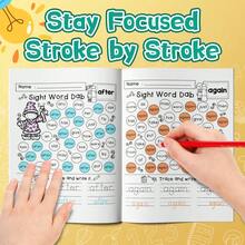 Libro de actividades de juegos de palabras - Páginas creativas de ortografía y trazado con juegos de formación de palabras y pistas de imágenes para una lectura sin pantalla, diversión con el lenguaje imaginativo y un momento de relax - Libro de ejercicios de palabras divertidas - Ver 10
