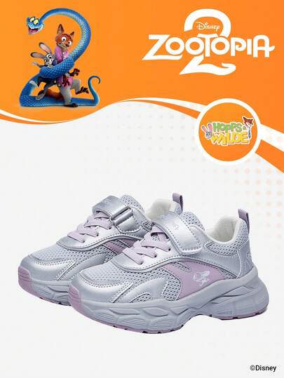  Authentic Collaboration With Zootopia 2 | A Pair Of Disney Children's Sports Shoes,, Suitable For Daily And Holiday Outdoor Wear, Comfortable Fit For The Feet, Anti-Slippery, Wear-Resistant And Breathable (Children's Sports Shoes, Children's Shoes, Girls' Shoes, Girls' Shoes)