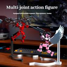 2026 New 1 Set 5th Generation Multi-Jointed Transformable Action Figure, New Assembled DIY Stress Relief Toy, Multi-Jointed Transformable Stress Relief Gadget, Creative Collectible Gift - Holiday Gift, Creative Surprise, Perfect Present - Multicolor - View 3