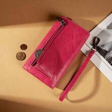 Women Wristlet Bags - Hot Pink - View 7