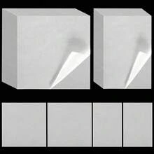 50/100/200片装钻石画离型纸，15 x 15厘米/15 x 20厘米双面不粘钻石画工具配件 - 套裝 - 查看 1