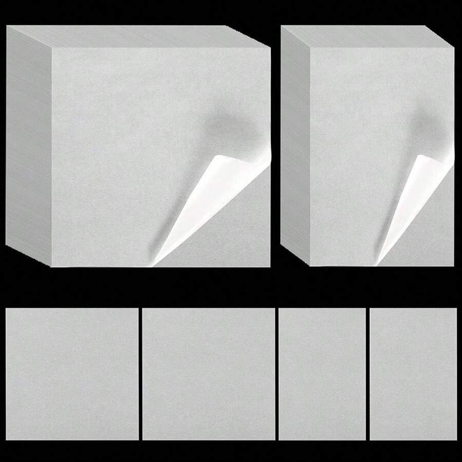 50/100/200片装钻石画离型纸，15 x 15厘米/15 x 20厘米双面不粘钻石画工具配件 - 套裝 - 查看 1