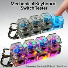2 Pcs Keyboard Fidget Toy For Adults Fidget Clicker Decompression Fidget Keychain Stress Relief Presents For Adult To Relief Stress Pass The Time - 2 CÁI - Xem 4