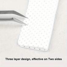 500/300/200片装指甲清洁湿巾 - 专业无绒指甲油卸除棉片，UV凝胶清洁纸巾，无香型美甲清洁工具（粉色） - 方形 - 查看 4