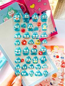 Cute Cartoon 3D Bubble Stickers, Kawaii Stickers For DIY Scrapbooking, Notebook, Laptop, Phone, Toys, Gifts - Multicolor - View 15