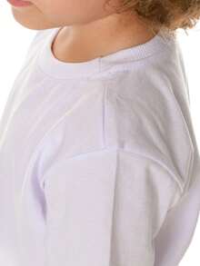 Set Of 4 Basic T-Shirts For Boys (Children's/Youth) 100% Cotton Short Sleeve Casual - Sizes 2 To 14 - 白色的 - 查看 7