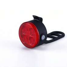 Collar portátil para mascotas, luz Led recargable, 4 engranajes para , caminata nocturna al aire libre, arnés antipérdida para perros, accesorios de correa DKTX - Azul M - Ver 8