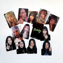 6 Pcs KATSEYE <GNALRY>Album Card.,Broadcast Song Cards, Special Edition Cards, Fan Gifts, Concerts, Meet-And-Greets, Fan Support Cards. - Multicolor - View 5