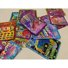 100pcs 3.5g Mylar Bags |     Exotic, Gift, Storage, Ziplock, Party Packs, Zipper, Resealable Bags |     Suitable For Christmas, Halloween, Event Party |     Style 96, Made Of Polypropylene - 100個 - 查看 3