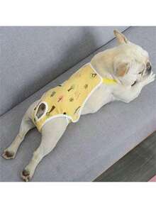 1件装宠物狗尿裤，防漏一体式宠物服装，不紧身，易于穿脱，适用于宠物狗尿布/狗衣服/宠物狗服饰/狗用品 - 彩色 - 查看 12