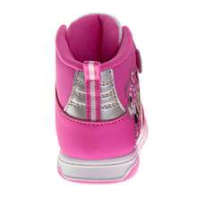 Disney Minnie Mouse Girls' Pink High Top Sneakers (Toddlers Sizes 6-10/Little Kids Sizes 11-12) - 粉色 - 查看 4