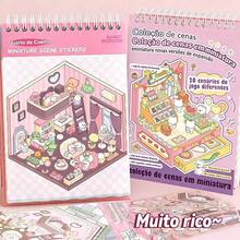 3D Stickers Miniature Kawaii Cute Landscape Scenery DIY Scrapbooking - 8 種場景 - 查看 6