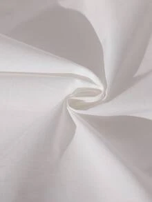 Áo sơ mi ngắn tay màu trắng cho bé gái, áo kiểu công chúa cổ Peter Pan thời trang mùa hè mới cho trẻ em. - trắng - Xem 6