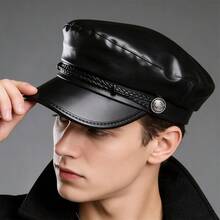 Glitter Captain Hats Luxury Diamond Sequin Captain Caps Bachelorette Hen Party Favors - 黑色-3 - 查看 3