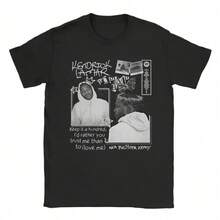 Kendrick Lamars T-Shirt Summer T-Shirts For Adult Harajuku Loose Tshirt Short Sleeve Y2K Fun Tops - màu đen - Xem 1