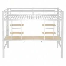 Kids Bed Frames, Headboards & Footboards - White + Metal + 90cm*200cm-1 - View 10