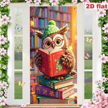 1 tấm phông nền trang trí tiệc, banner cửa bằng polyester, cờ tiệc với chủ đề người ngủ dậy muộn và sách, chất liệu polyester, rèm trang trí tiền sảnh, thích hợp sử dụng trong nhà/ngoài trời, trang trí rèm cửa nhà, hoạt động ngoài trời, trang trí sân vườn, sự kiện kỷ niệm, lễ hội. - Nhiều màu - Xem 4
