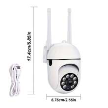 1个/2个1080p智能安防摄像头，双向语音，支持360°全景拍摄、视频录制和夜视功能，仅支持2.4G Wi-Fi连接，适用于智能家居安防系统，提供移动侦测功能，是现代室内高清安防摄像头的理想之选。 - 白色 - 查看 12
