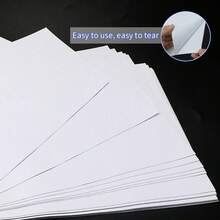 20 Sheets A4 Size 8.3x11.5 Inch Clear Double Sided Adhesive Tape Sheets, Super Strong Sticky Tape, DIY Art, Craft, Home Decorati - 隨機風格 - 查看 7