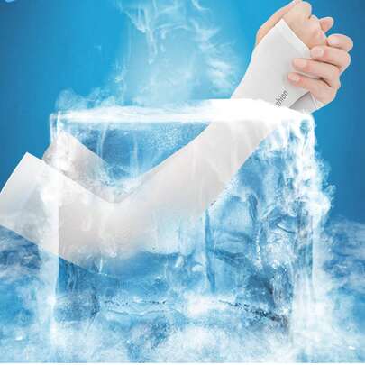 3 Pairs Cycling Arm Sleeves, UV Protection, Elastic Long Sleeve, Unisex, Casual Cycling Sports Outdoor Essential For Summer