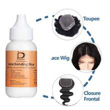 Lace Wig Extension Kit With Waterproof Lace Wig Glue And Lace Wig Remover - Lace White Glue - View 2