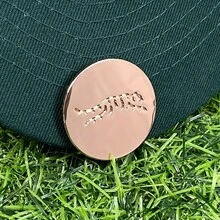 Marcador de bola de golf divertido con patrón abstracto de tigre, clip magnético estándar para gorra unisex, regalo de golf premium para hombres y mujeres, accesorio de golf para entusiastas del golf - Multicolor - Ver 17