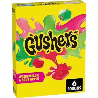 Gushers Tropical Fruit Flavored Snacks 3 Ct (Pack Of 5)