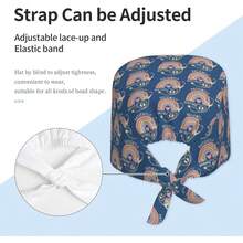 St. Day Shamrock Working Cap With Sweatband, Irish Green Clover Print Scrub Caps For Women Men, Suitable For Work, Fashionable Wear, And Hair Protection.The Perfect Gift Choice For Valentine's Day, Birthdays, Anniversaries, Or For Your Boyfriend, Girlfriend, Family, Or Best Friend. - 等待10厘米 - 查看 5