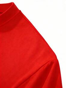 camisas de hombre sudaderas gym ropa playeras de hombre  sudadera para  conjunto de playeras de mujer negro ropa  san valentín regalo para hombre playa hombre  Moda casual  México Envío nacional - Rojo - Ver 3