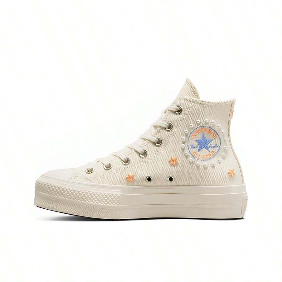 (WMNS) Converse Chuck Taylor All Star Lift 'Cream' - 米色 - 查看 1