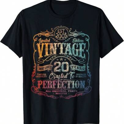 Vintage 2005 Limited Edition Shirt 20 year old 20th Birthday T-Shirt
