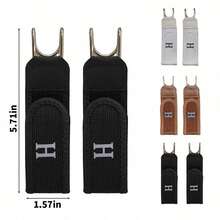 2026 New Buckleless Belt,Metal Hook Elastic Belt,Unisex Adjustable Buckle-Less Invisible Waist Belts - 棕色 - 查看 2