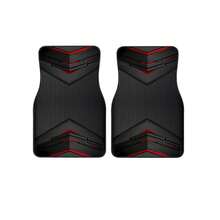 4PCS Cool Printed Car Floor Mats - Durable Polyester Floor Liners,  And Practical, Ideal Gift Choice, Long-Lasting, Suitable For Trucks, Sedans, SUVs, And Other Vehicles - 4 cái - Xem 2