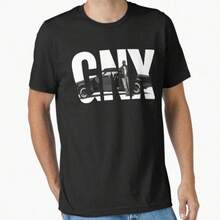 Camiseta de manga corta para mujer con diseño de pósteres de Pedro Pascal en blanco y negro - Negro - Ver 1