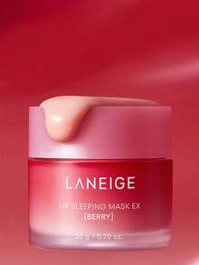 Laneige LIP SLEEPING MASK EX 香草莓果風味 20g/0.71oz 韓系美容禮盒，夜間保濕護唇膜，強效補水莓果面膜，滋養修復配方，適用乾裂唇部，持久顯色，保濕護理 - 莓果 - 查看 6