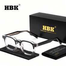 HBK Fashion Simple Glasses Frame TR90 Frame Special Pin Core Design Square Shape Casual Style Daily Decoration For Photo Props&Birthday Gifts Eyeglasses - K39944 - View 11