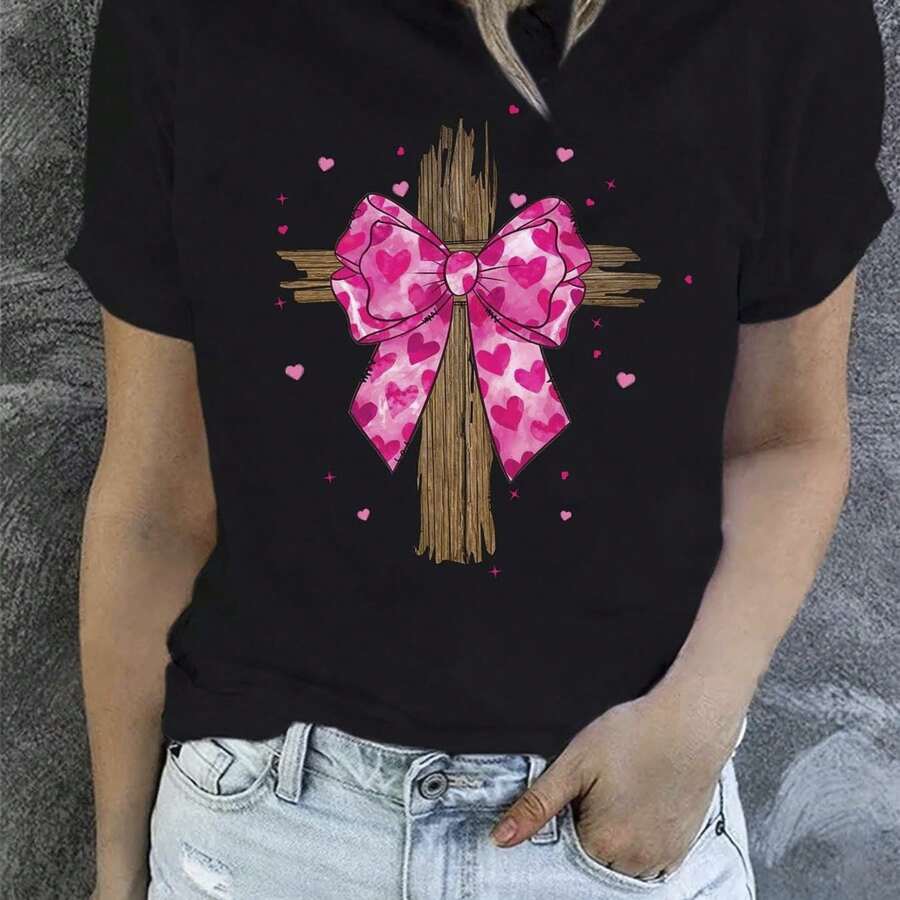 Women T-Shirts - Hitam 10 - View 1