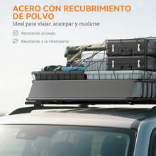 HOMCOM Portaequipajes de bicicleta - Negro - Ver 6