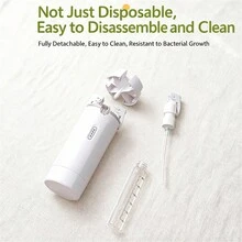 4-In-1 Travel Dispenser, Bathroom Dispenser, Portable Cosmetic And Shampoo Storage Bottle, 4-Pack Of 30ml Travel-Size Toiletries Bottles, Leak-Proof Travel Container , Suitable For Lotion, Conditioner, And Perfume Spray. - Trắng - Xem 4
