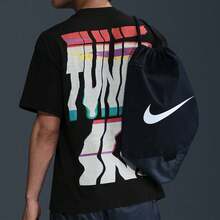 Nike 男士 AS U NSW TEE M90 OC FESTIVAL H 短袖T恤，针织圆领，THJ0751-010 - 黑色 - 查看 2
