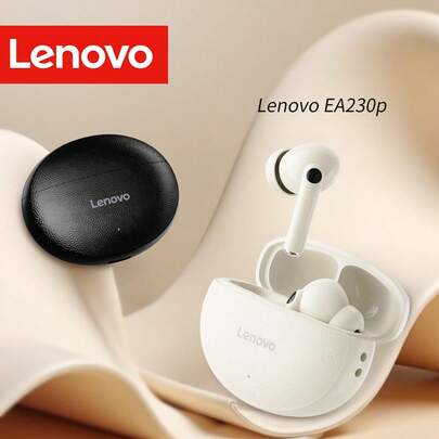  Lenovo Classic In-Ear Wireless Earphones, Bluetooth 5.4 Connection, High-Quality, Long Battery Life, Ergonomic Design, Comfortable Fit, Compatible With Multiple Devices, Smart Noise Cancellation, Sports Earphones