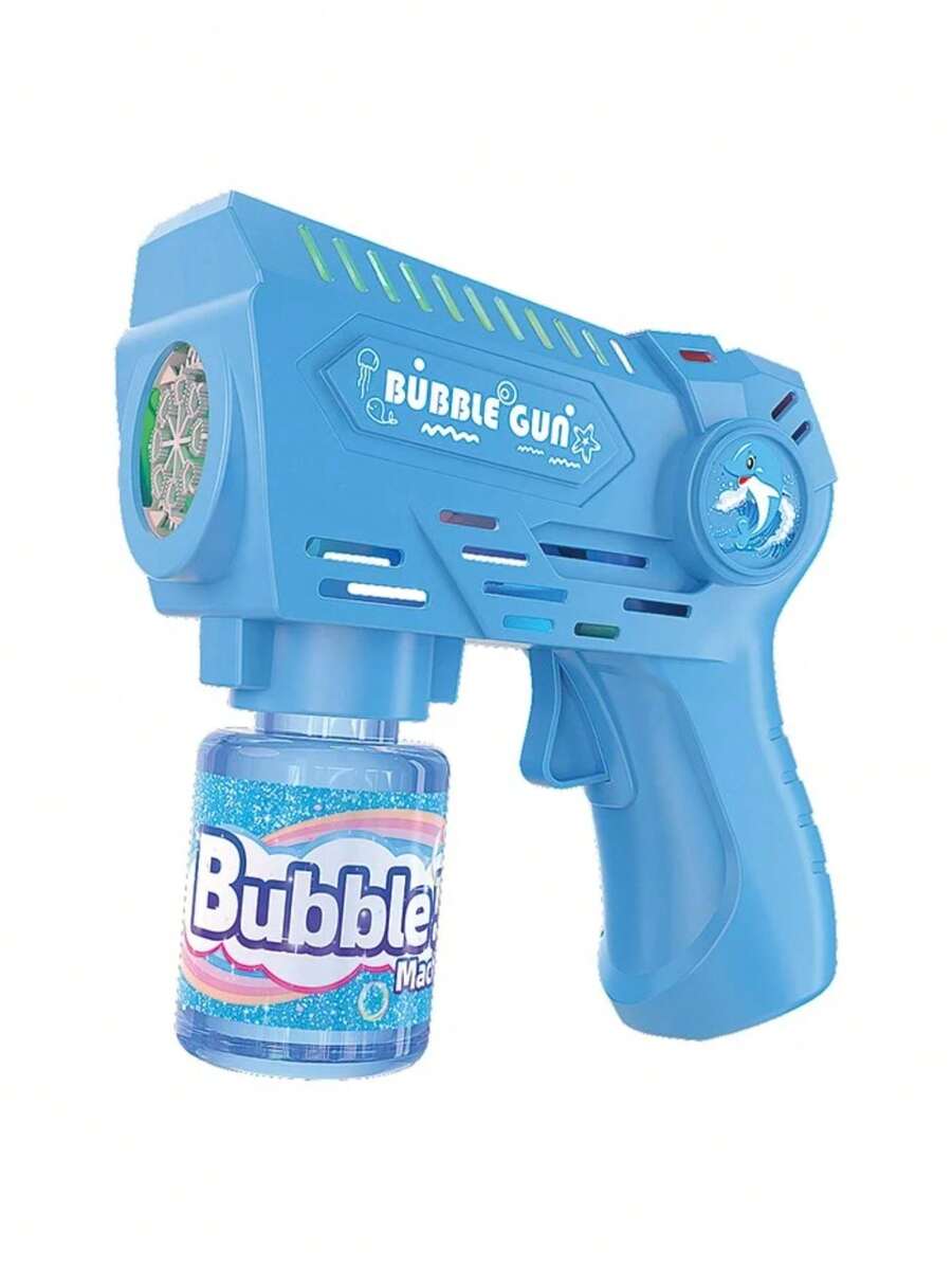 Bazuka Bubble Launcher 50ml Colorful Blue Pink Children's Bubble Toy - 迷你藍色儲液罐 - 查看 1