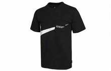 Nike Sportswear Swoosh Pocket Letter Print Crew Neck Short Sleeve T-Shirt - Black - View 14