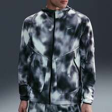 Nike 男士 AS M NK UV RUN DIV AOP JKT 梭织连帽夹克 HJ4143-010 - 黑色 - 查看 5
