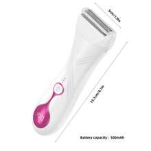 Women's Electric Shaver, Women's Electric Shaver, Bikini Trimmer With LCD Screen, Rechargeable Body Hair Trimmer, Suitable For Bikini Line, Underarms, Legs, Arms, And Pubic Area.Women's Electric Shaver - Multicolor - View 3